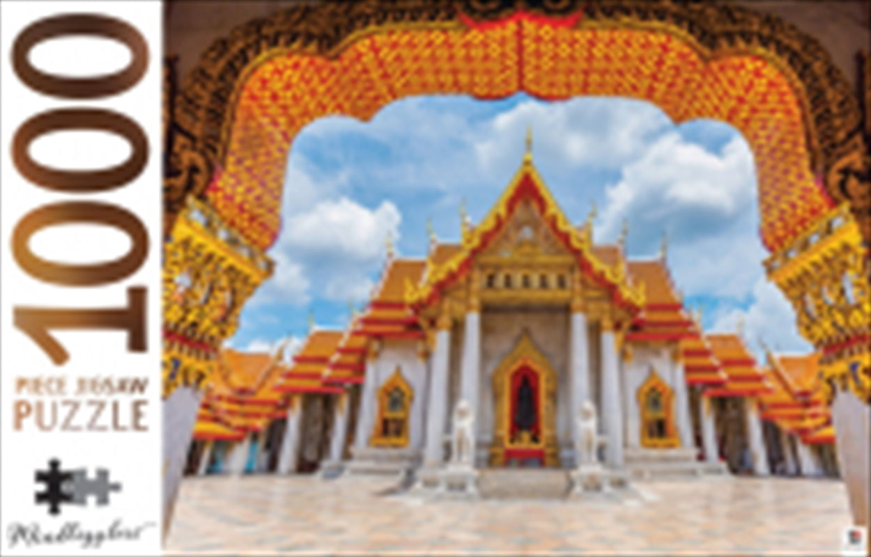 Marble Temple Thailand 1000 Piece Puzzle