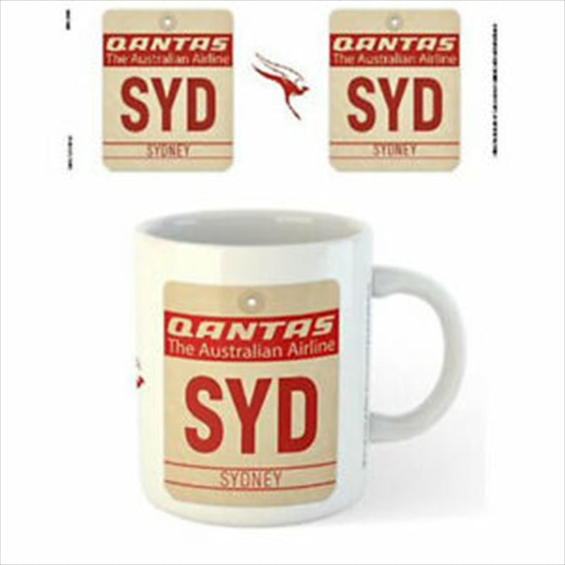 Qantas Syd Airport Code Tag