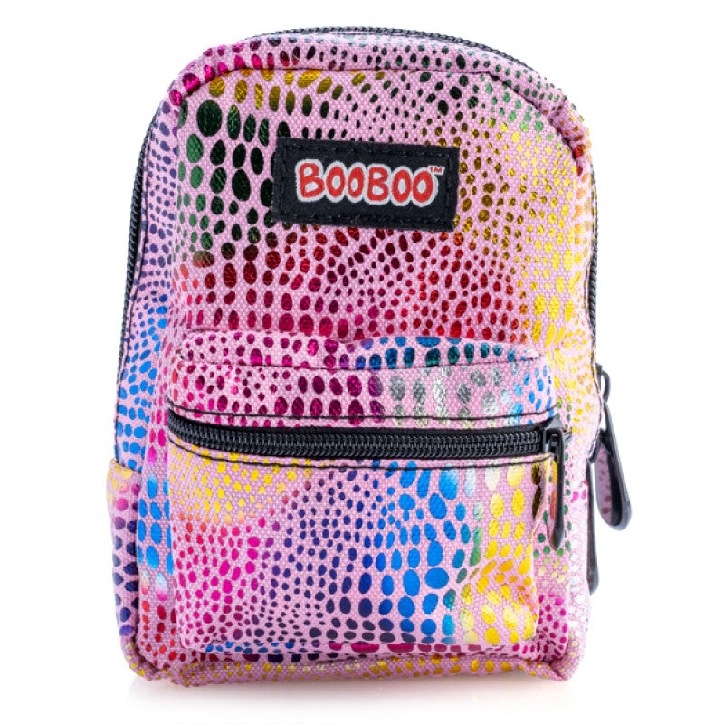 Pink Rainbow Foil BooBoo Backpack Mini