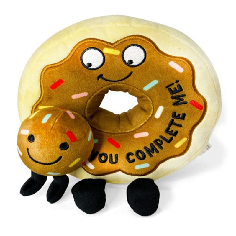 Punchkins You Complete Me Plush Donut