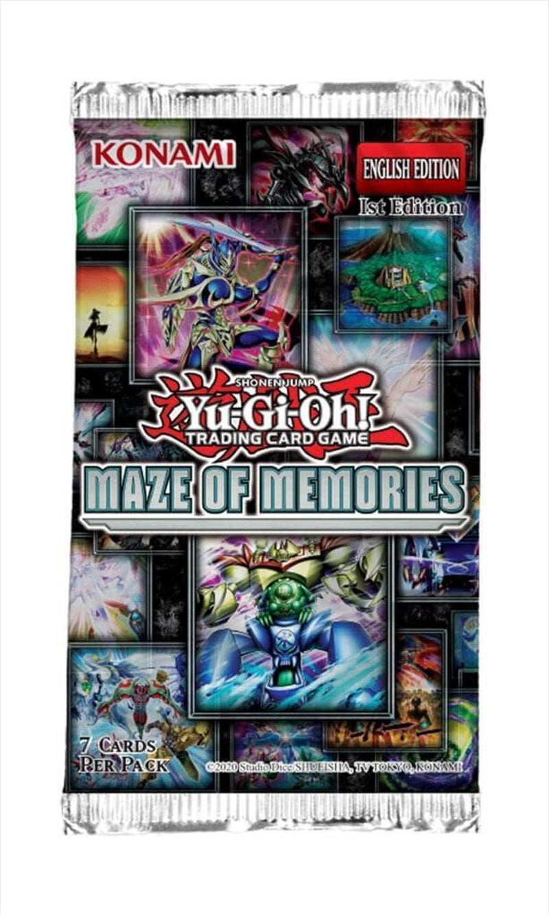 Yu-Gi-Oh TCG Maze Of Memories - 7 x Card Booster
