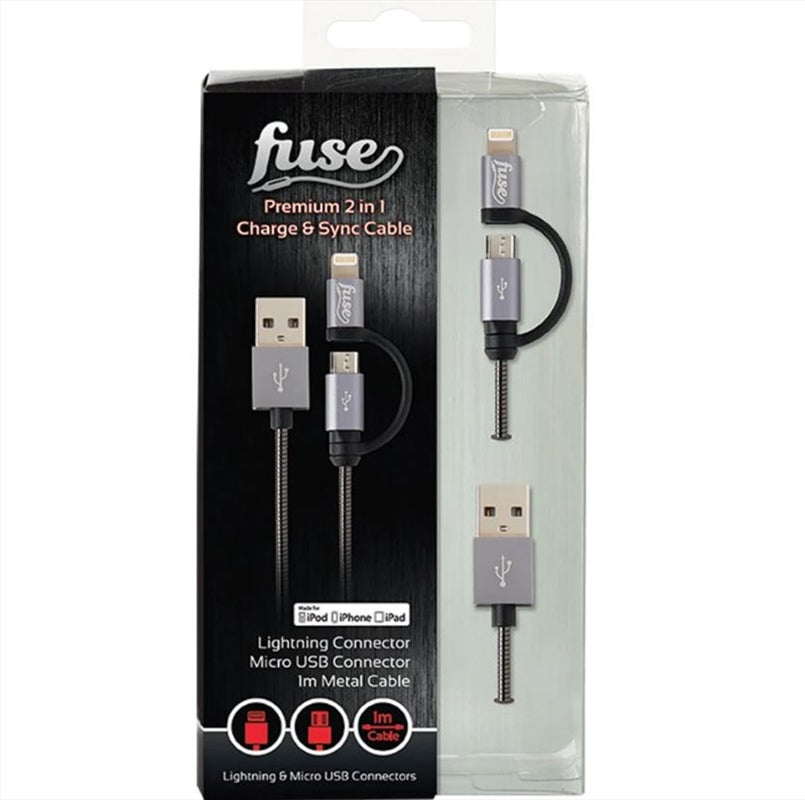 2in1 Sync Cable Lightning/Micro USB