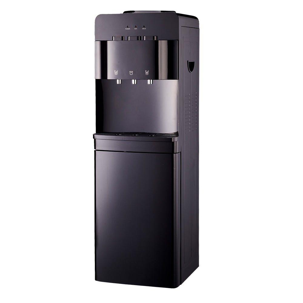 PolyCool Freestanding Water Cooler Dispenser, Black