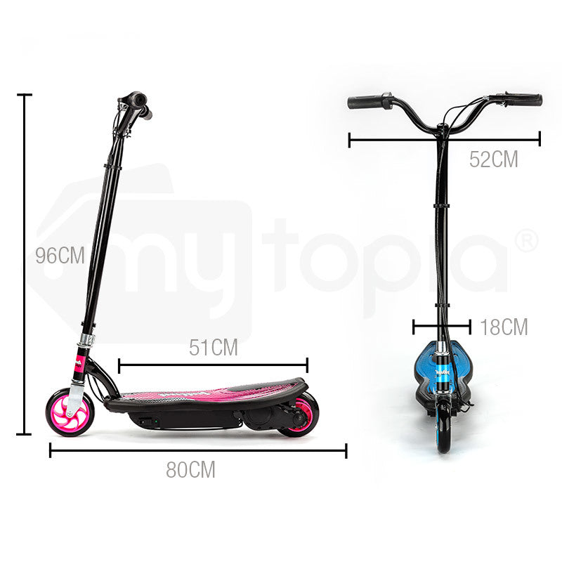 BULLET ZPS 6 Inch Kids Electric Scooter 140W 15km Children Ride On Toy Rechargeable Battery Blue