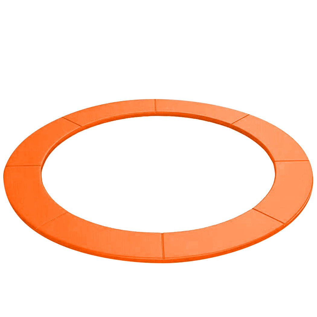 UP-SHOT 8ft Trampoline Safety Pad Orange Padding Replacement Round Spring Cover