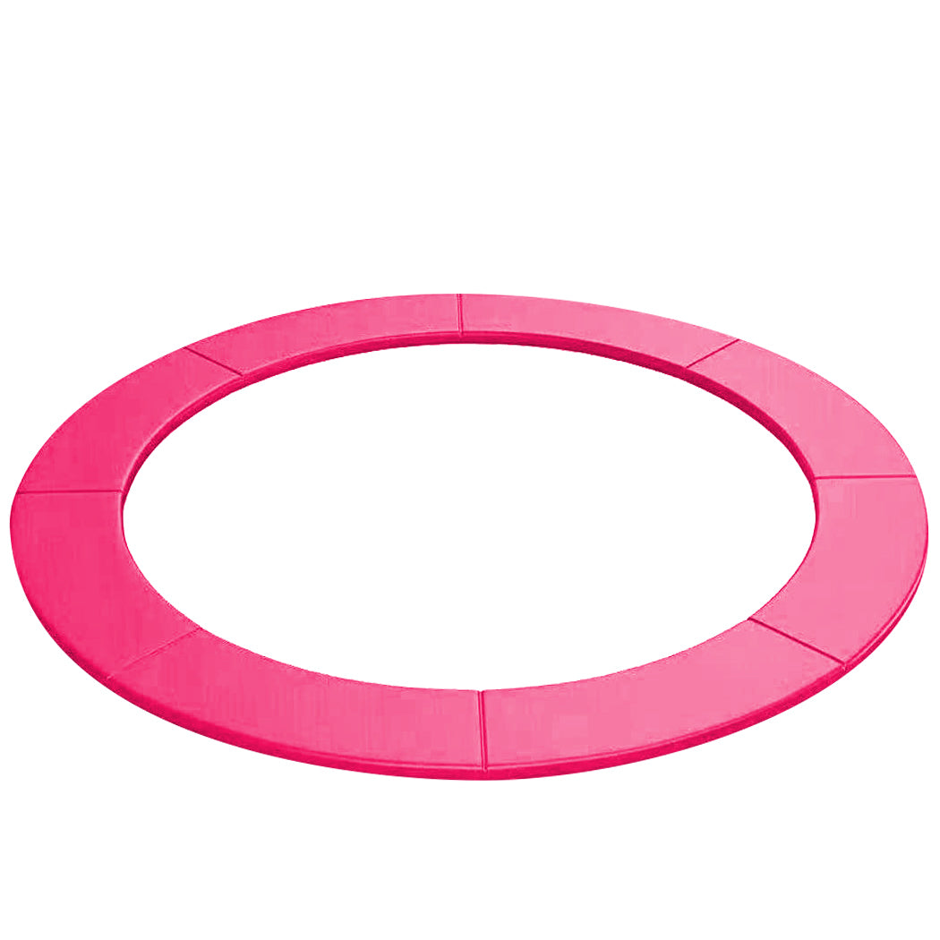 UP-SHOT 8ft Trampoline Safety Pad Pink Padding Replacement Round Spring Cover