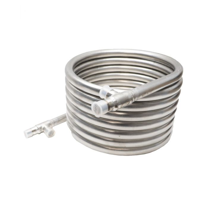 Counter Flow Chiller - Stainless Steel - 1/2 Inch BSP Threaded