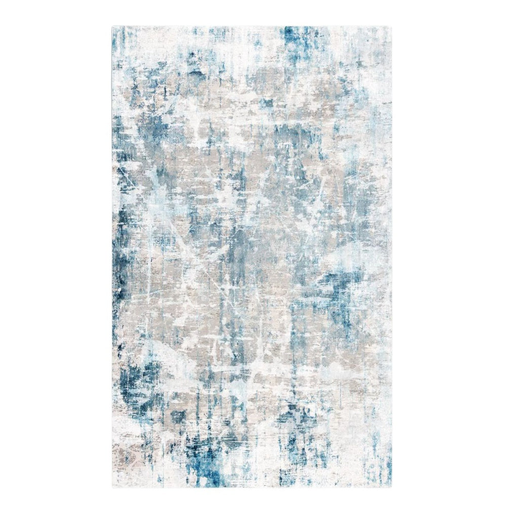 GOMINIMO Floor Mat Abstract Blue Grey 160*230cm