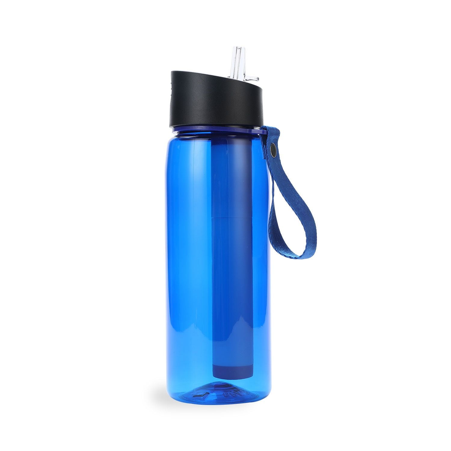 Kiliroo Water Filter Straw with Bottle 550ML, Ultralight and Durable, Long-Lasting Up to 1500L Water, Easy Carry