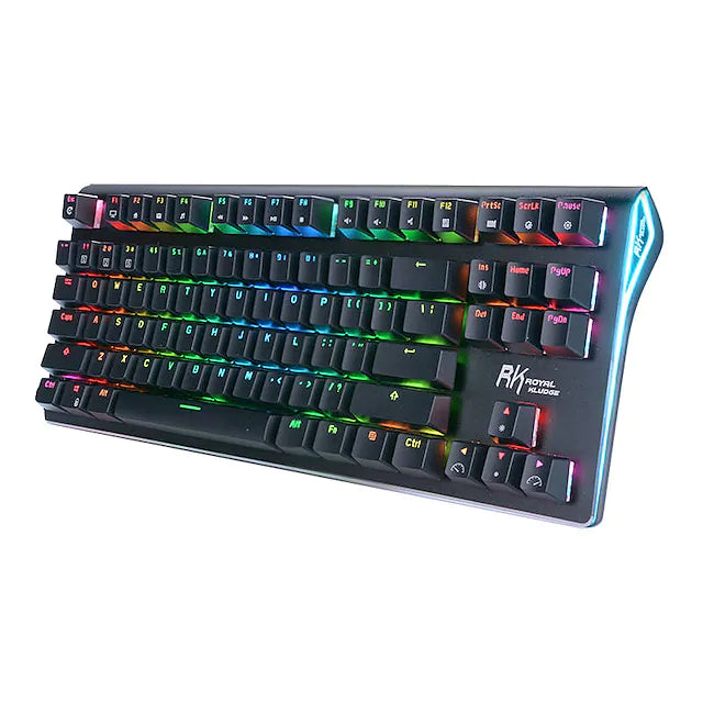 Royal Kludge RKG87 Dual Mode Mechanical Keyboard Black (Red Switch)