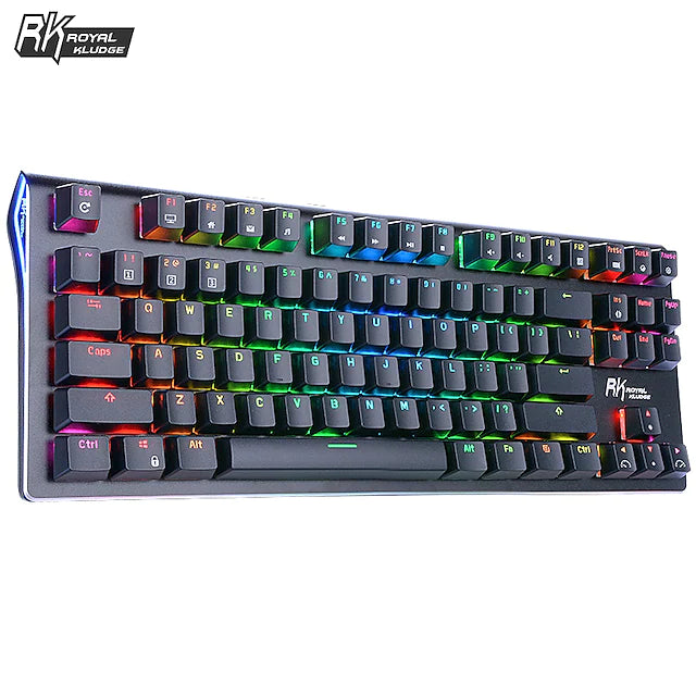 Royal Kludge RKG87 Dual Mode Mechanical Keyboard Black (Red Switch)