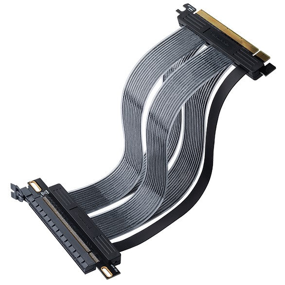 Tecware PCIe Gen4 Gen 4.0 180 Degree Riser Cable 20cm TWAC-PCIE4-180