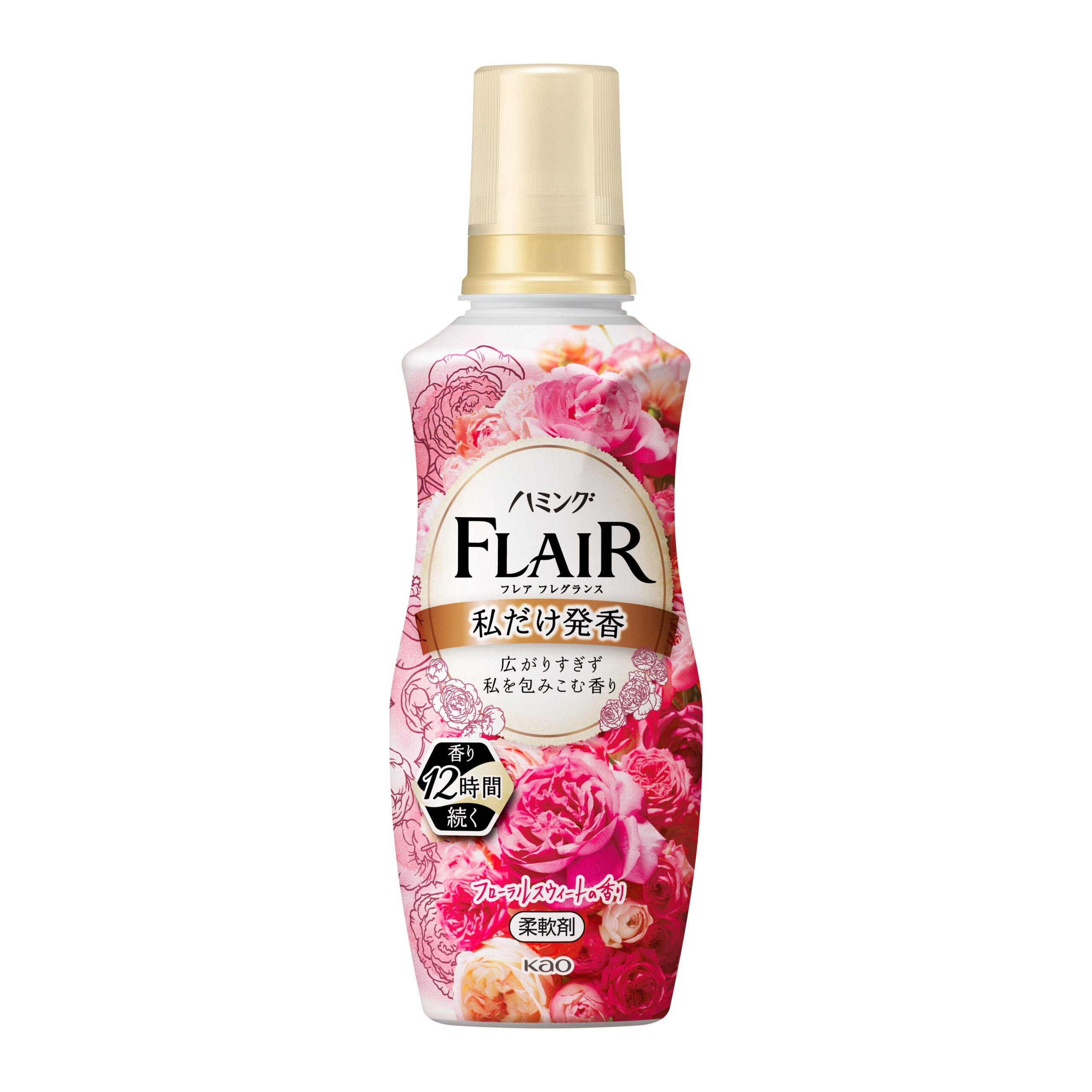 [6-PACK] Kao Japan Perfume Clothing Soft Fine Fragrance Flower Fruit Scent 520ml