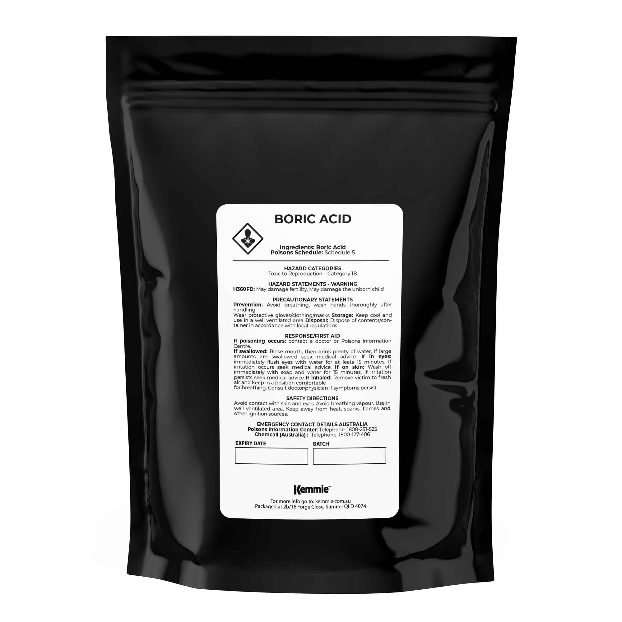 100g Boric Acid Powder High Purity Fully Soluble Granule Pest Ant Cockroaches