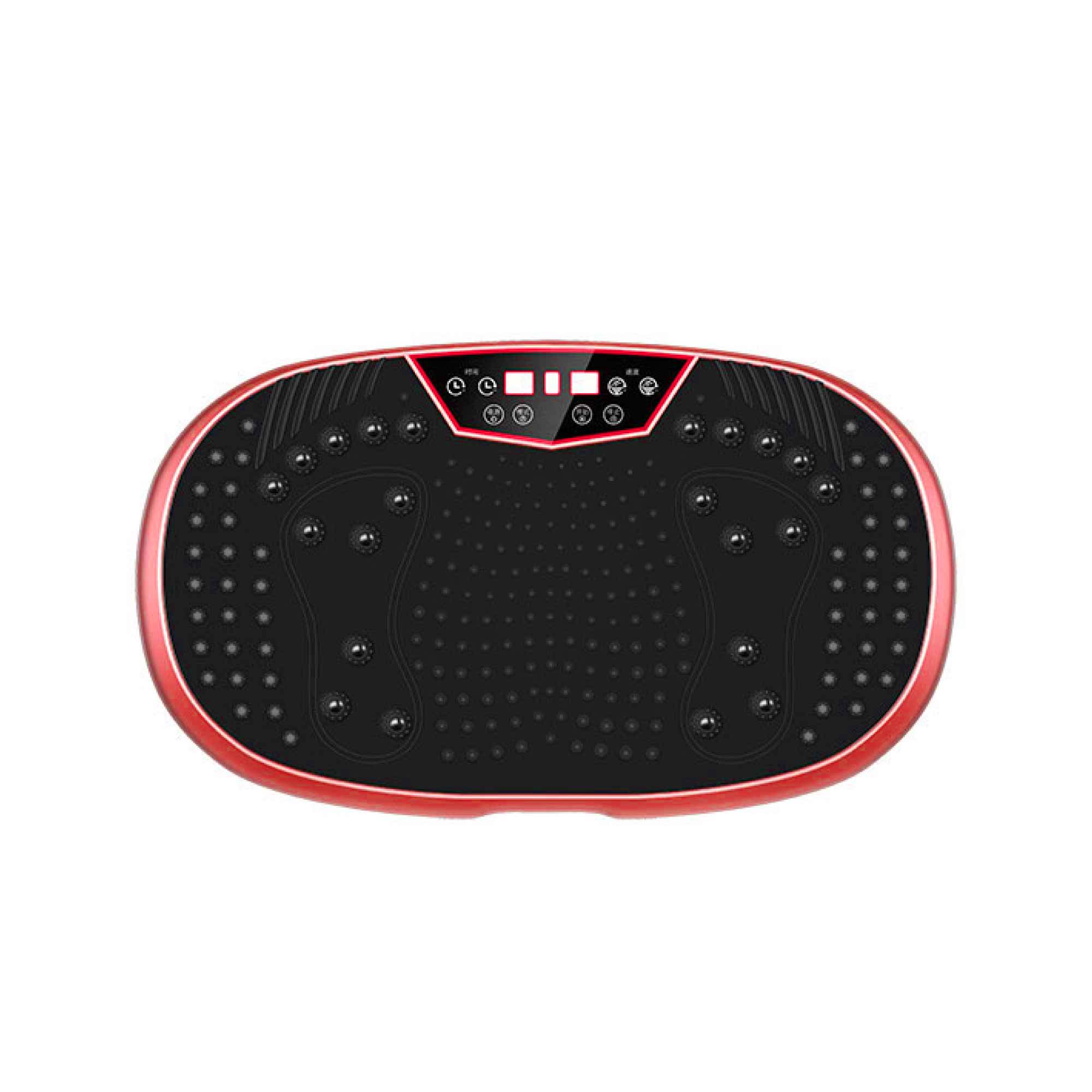 Red Mini Vibration Platform Magnet Therapy Vibrating Machine Exercise Plate