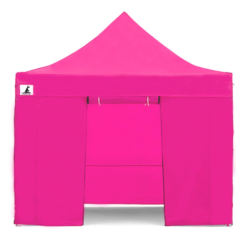 Wallaroo Gazebo Tent Marquee 3x3 PopUp Outdoor Pink