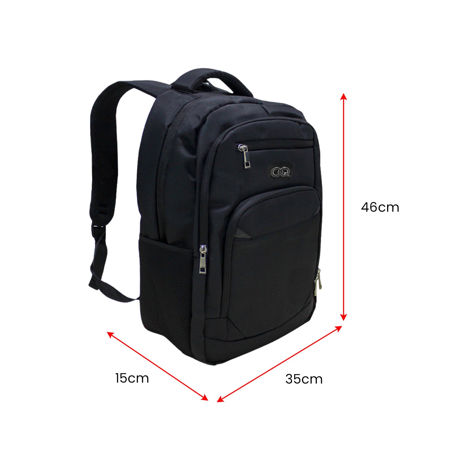 Klika Large Water-Resistant Travel Laptop Backpack