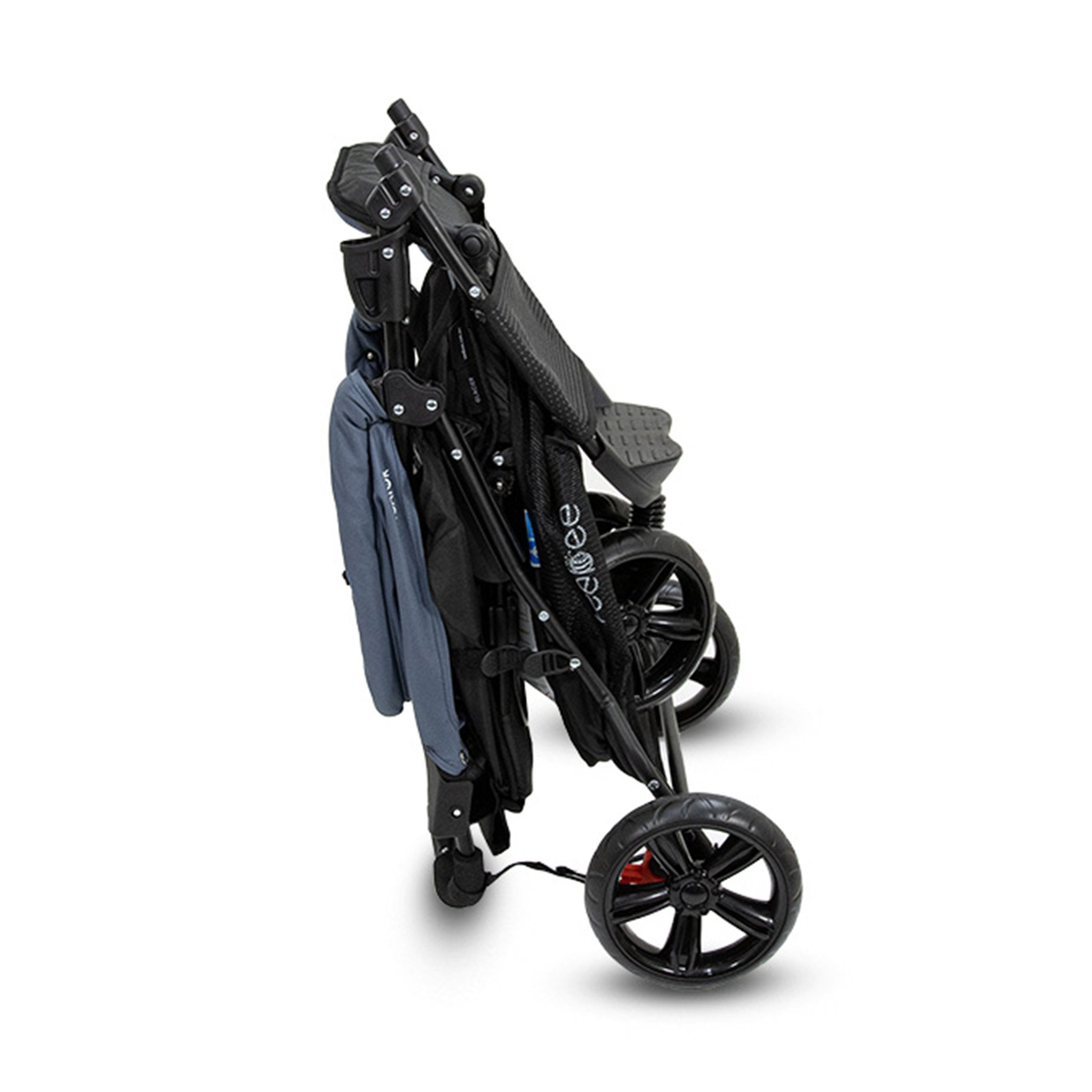 Veebee Navigator Stroller 3-wheel Pram For Newborns To Toddlers - Glacier