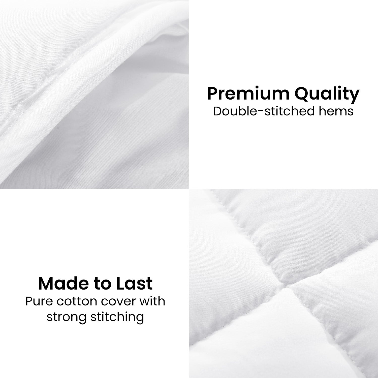 Laura Hill 500GSM Goose Down Feather Comforter Doona - Queen