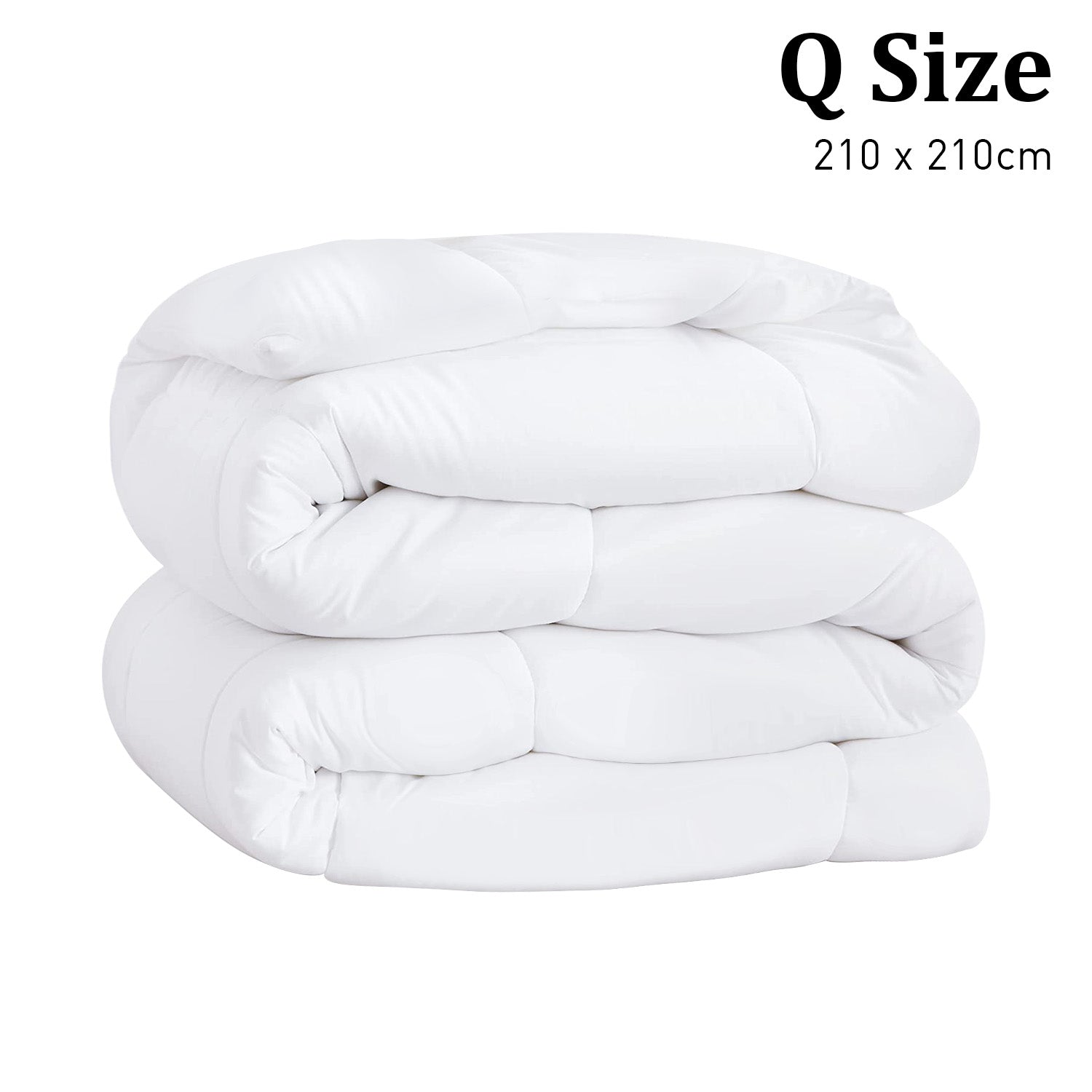 Laura Hill 800GSM Goose Down Feather Comforter Doona - Queen