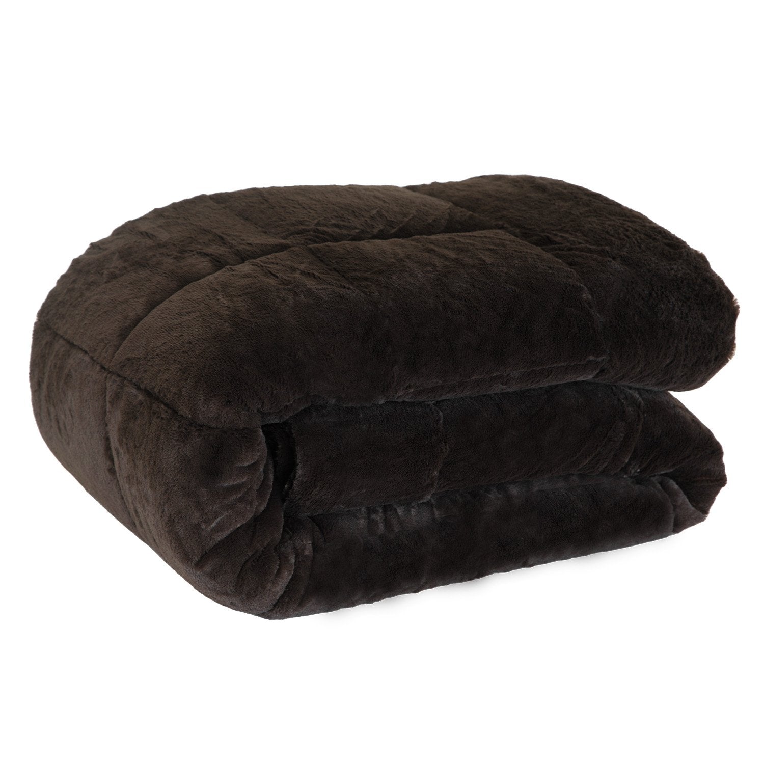 Laura Hill Faux Mink Comforter Quilt Doona Duvet 600GSM - Super King