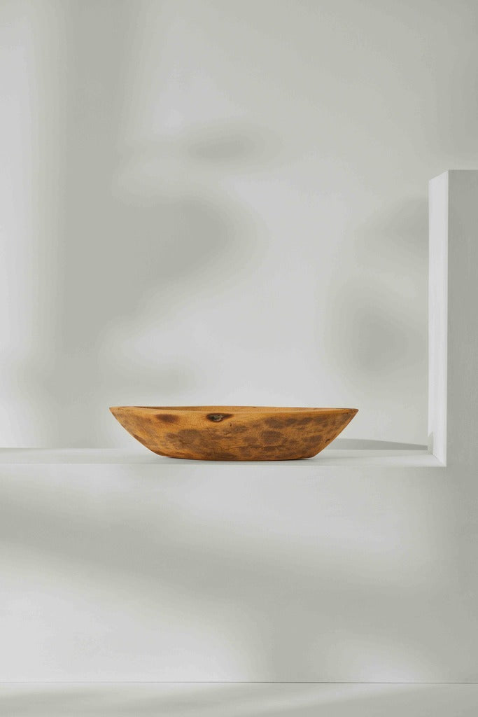 Tree Stripes Wooden Boat Bowl