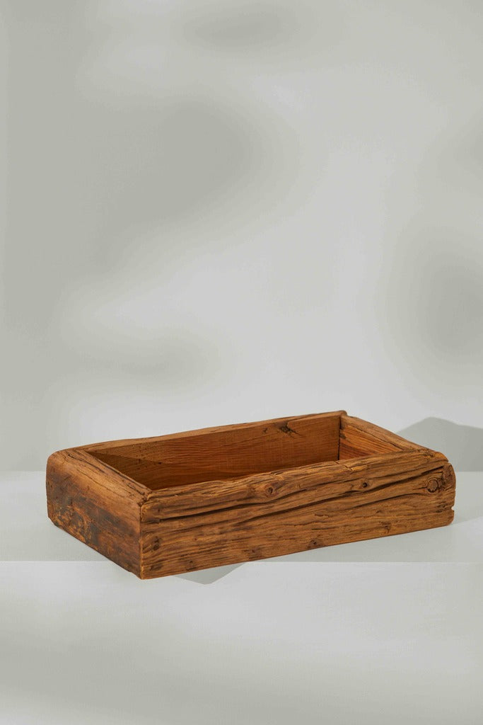 Tree Stripes Wooden Rustic Tray