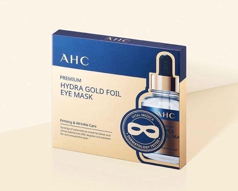 AHC Premium Hydra Gold Foil Firming Eye Mask 5pcs