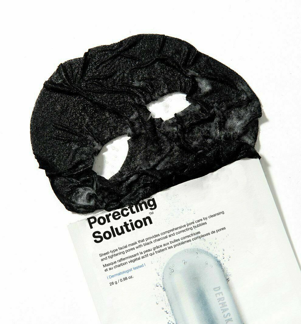 Dr. Jart+ Porecting Solution Bubbling Charcoal Sheet Mask 5pcs