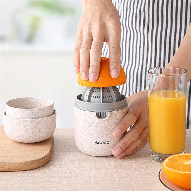 Ecoco Manual Lemon Juicer Hand Orange Squeezer Fruit Citrus Kitchen Plastic Tool Capacity Machine