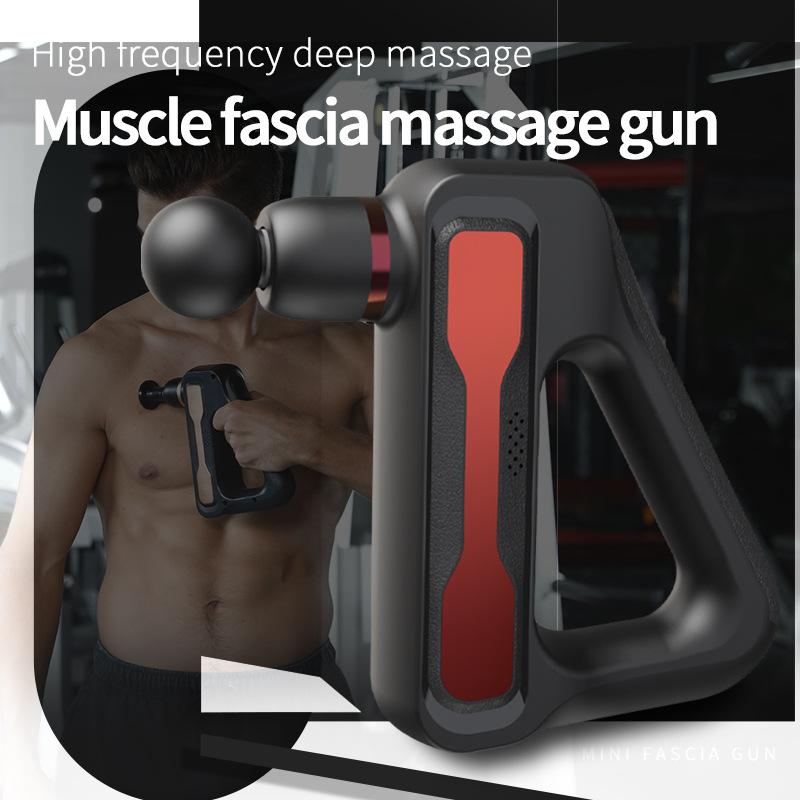 Massage Gun Percussion Massager Muscle Relaxing Therapy Deep Tissue 8 Heads AU Golden