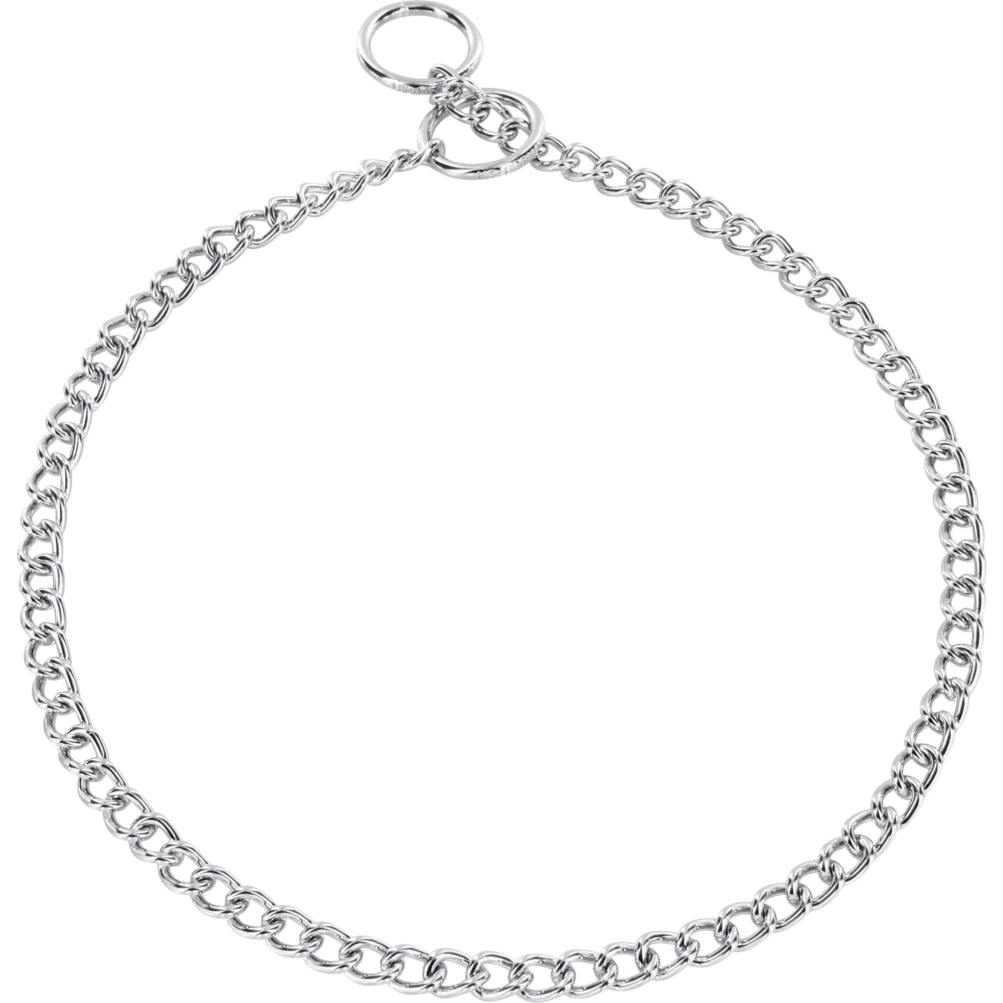 Herm Sprenger 2.0mm Chrome Standard Round Links, 30cm