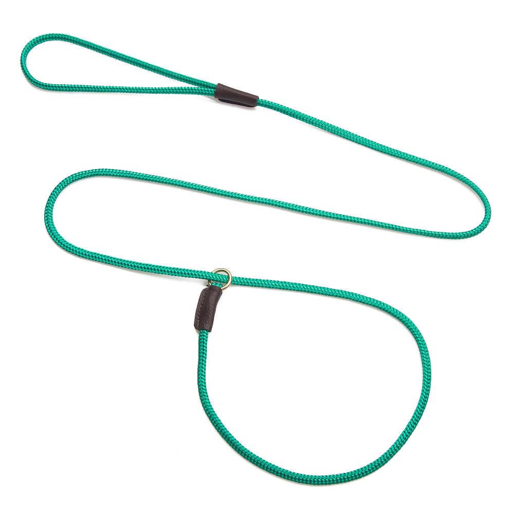 Mendota Show Slip Leash (Lightweight) KELLY GREEN