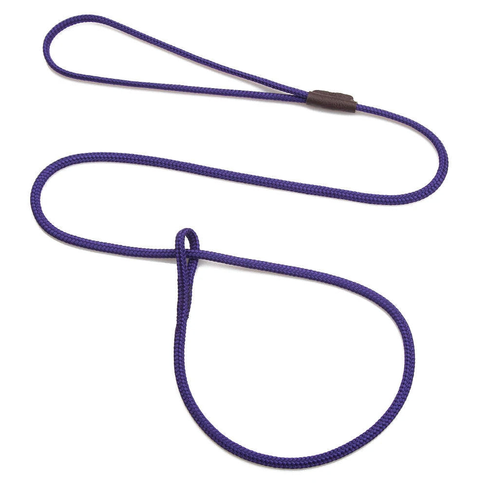 Mendota Show Loop Leash/Leash Lightweight PURPLE