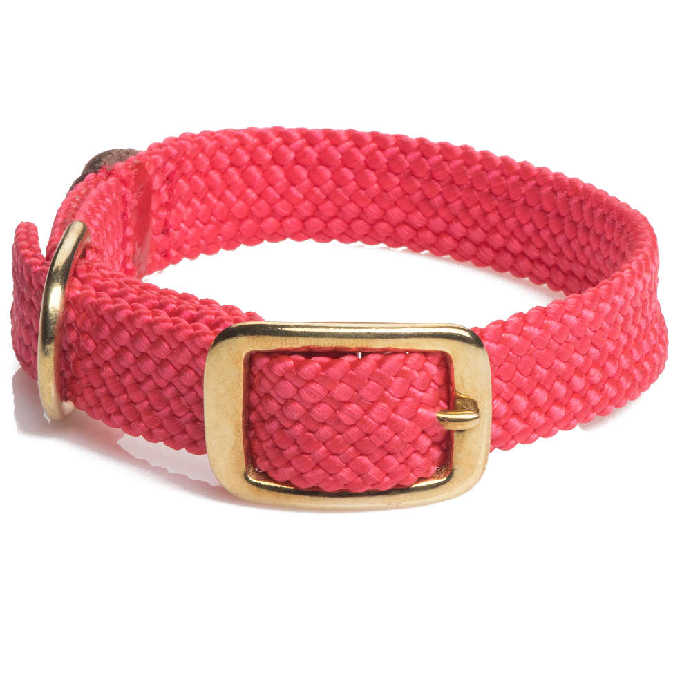 Mendota Doublebraided Collar 18" RED