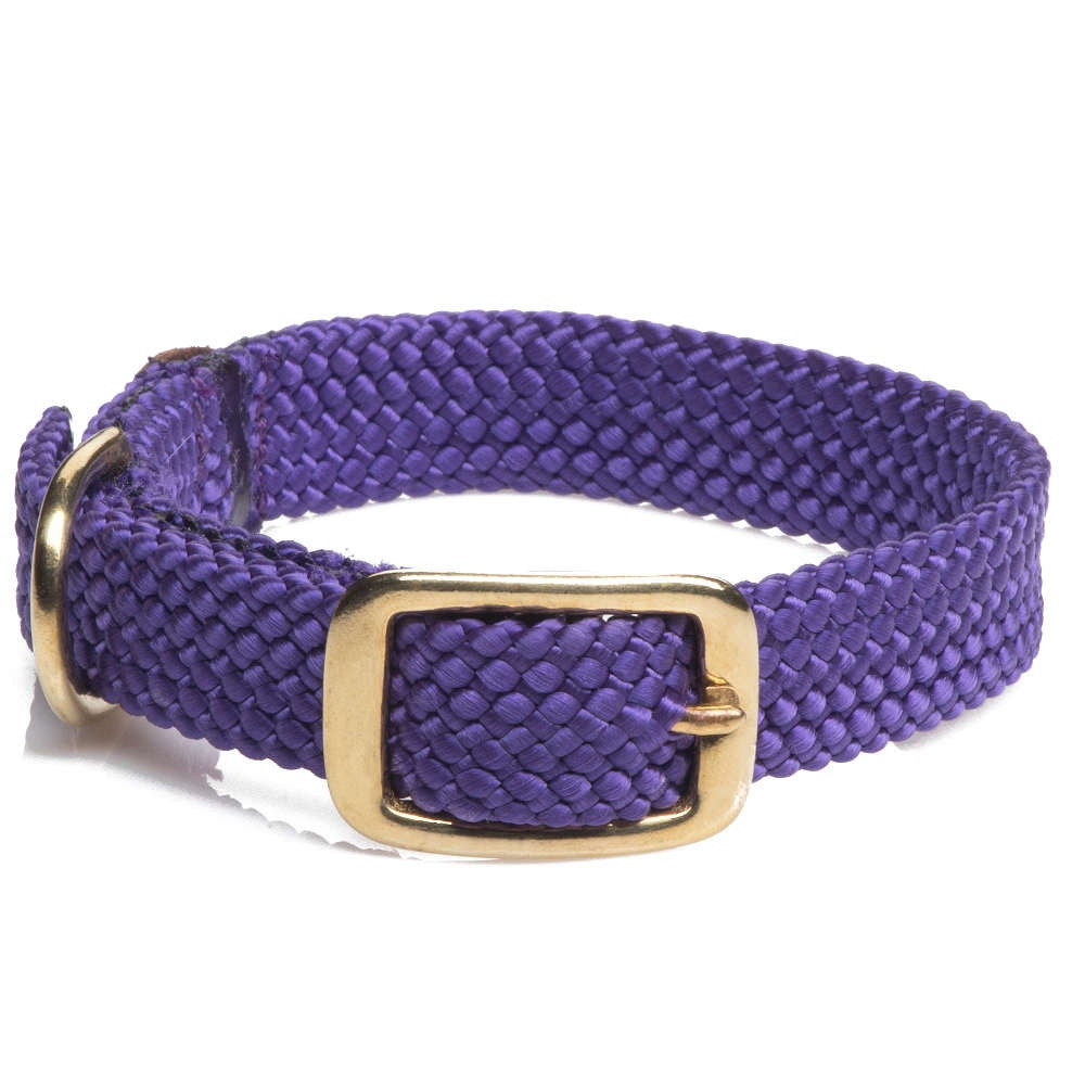 Mendota Doublebraided Collar 24" PURPLE