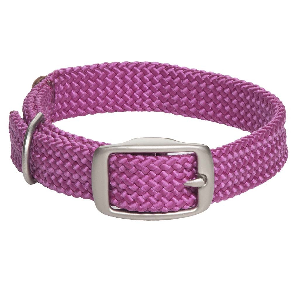 Mendota Doublebraided Collar24" RASPBERRY