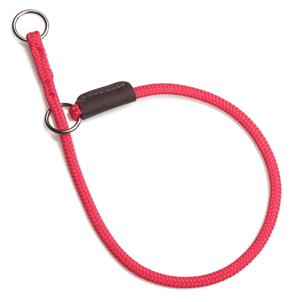 Mendota Products Fine Show Slip Collar 20in (51cm) - Made in the USA - Red