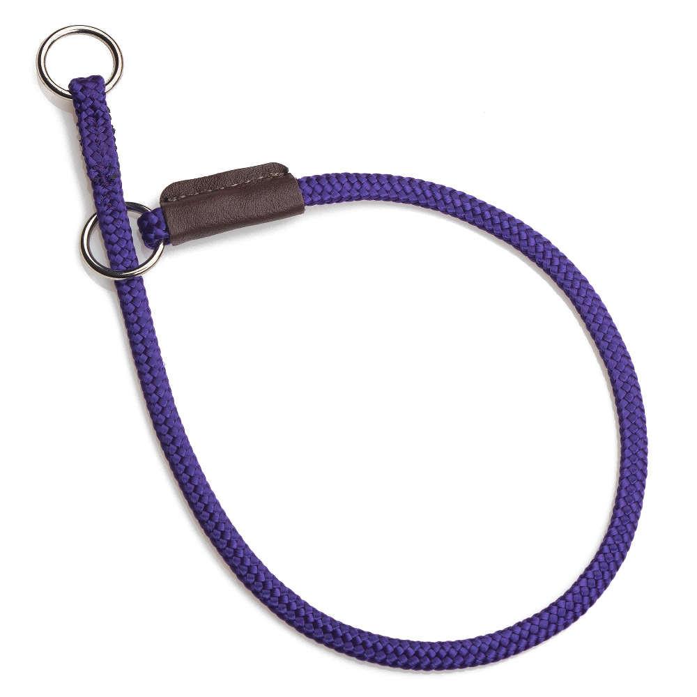 Mendota Products Fine Show Slip Collar 20in (51cm) - Made in the USA - Purple