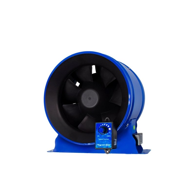 Phresh Hyperfan - 8 Inch - High-Performance Inline Fan for Grow Rooms