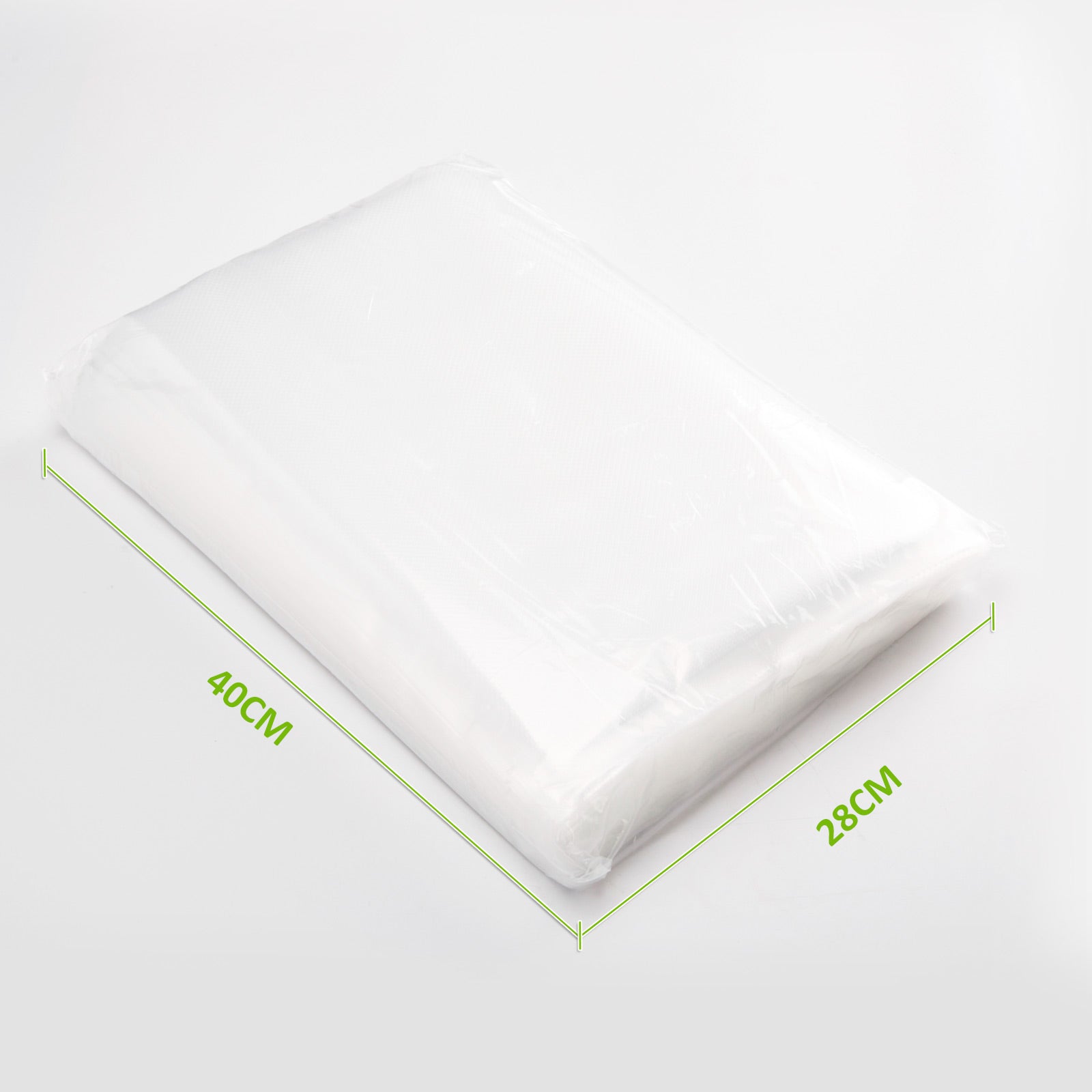 Home Ready 100 X Vacuum Food Sealer 28cm x 40cm Pre-Cut Bags