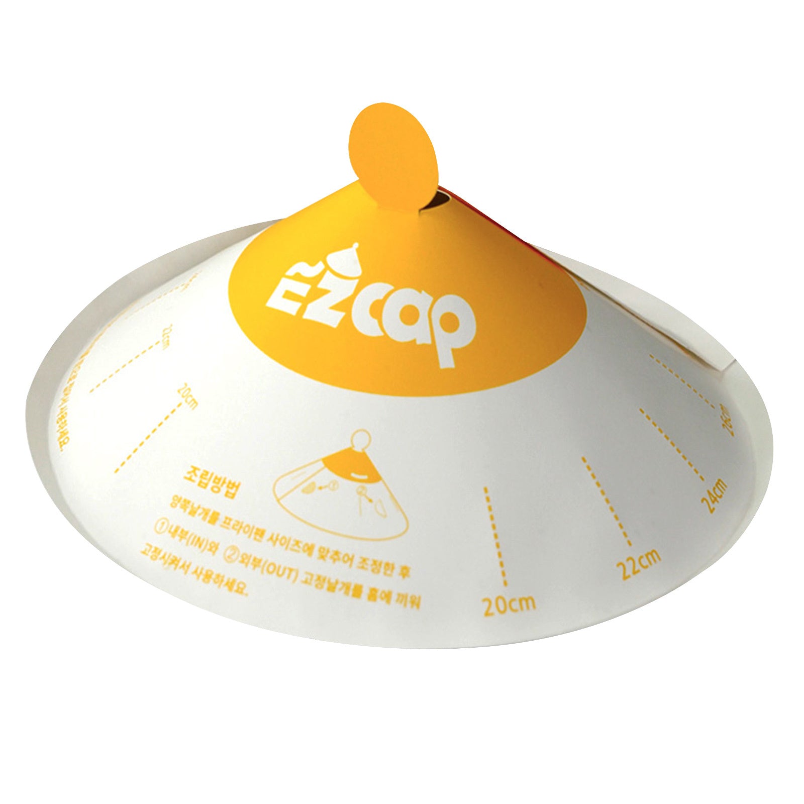 EZ Cap 50X Paper Lid for Frypan Disposable Cooking Pan Cap