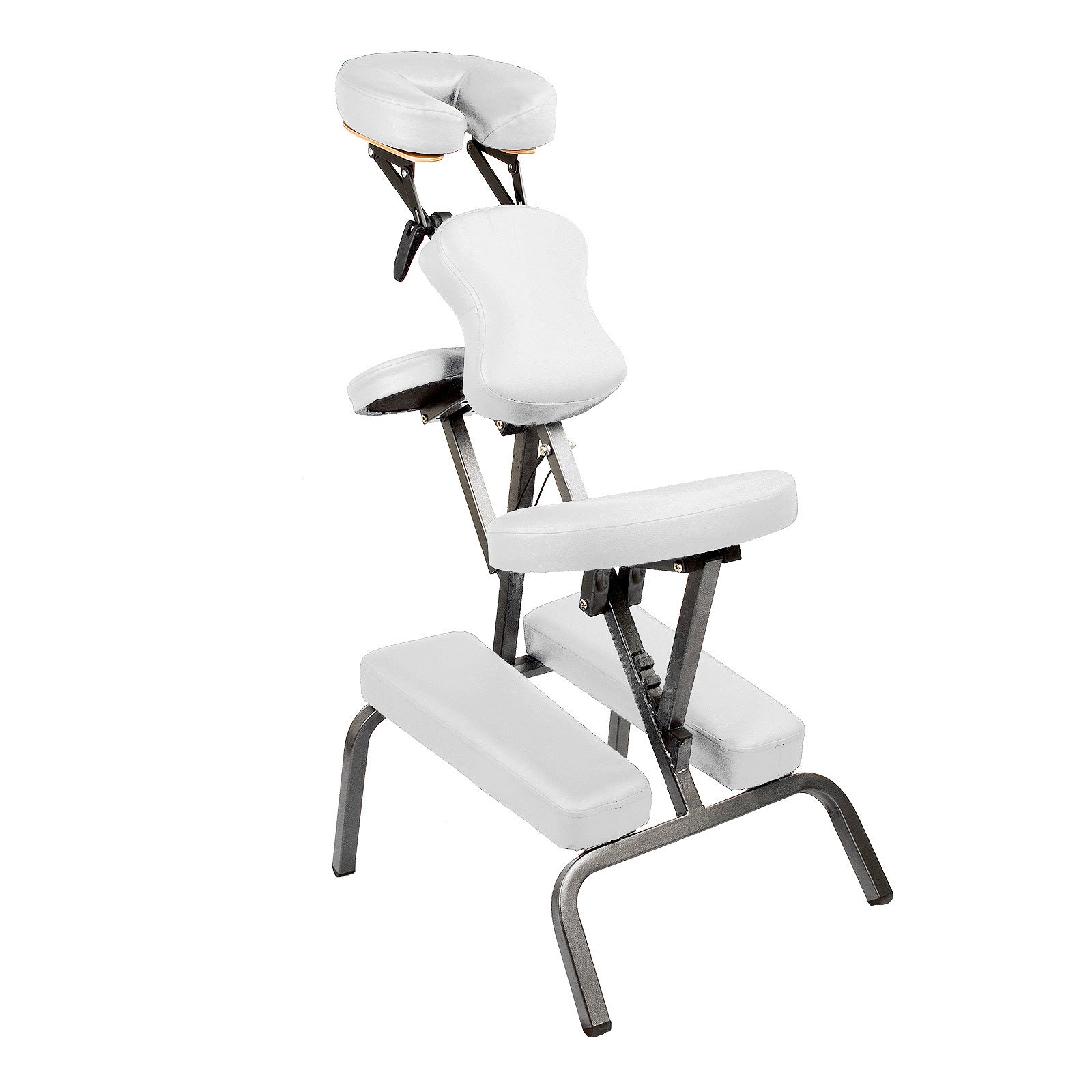 Forever Beauty White Portable Beauty Massage Foldable Chair Table Therapy Waxing Aluminium