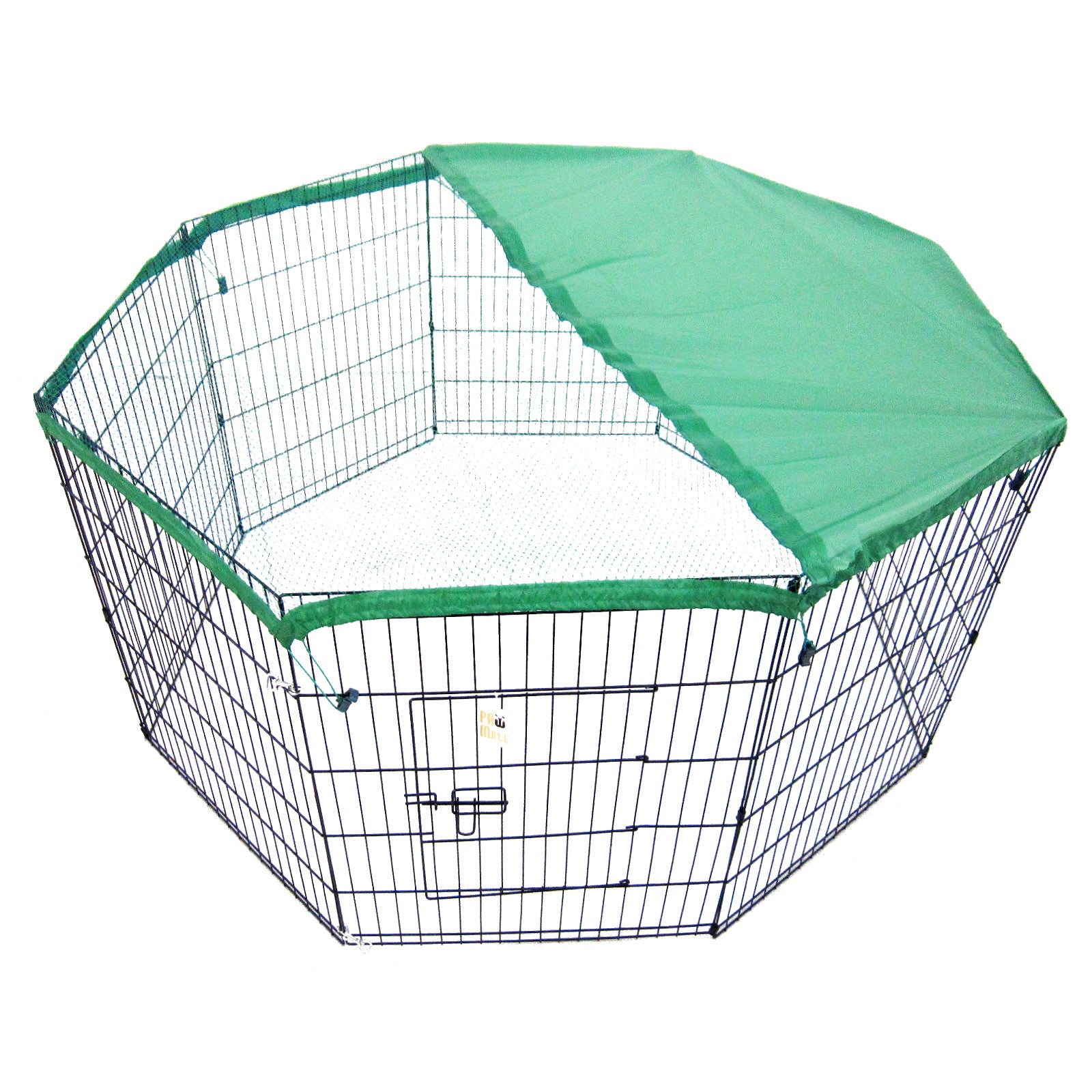 Paw Mate Green Net Cover for Pet Playpen 42in Dog Exercise Enclosure Fence Cage