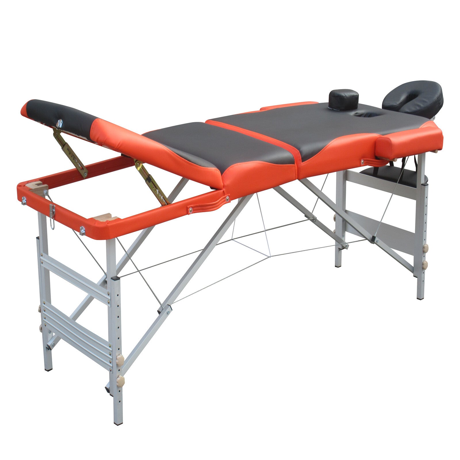 YES4HOMES 3 Fold Portable Aluminium Massage Table Massage Bed Beauty Therapy