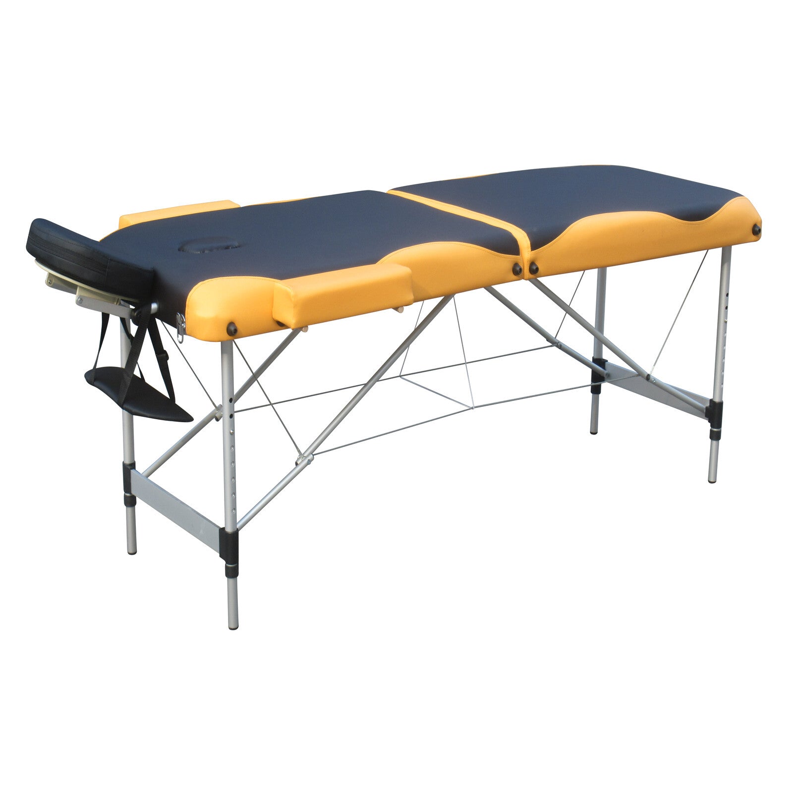 YES4HOMES 2 Fold Portable Aluminium Massage Table Massage Bed Beauty Therapy