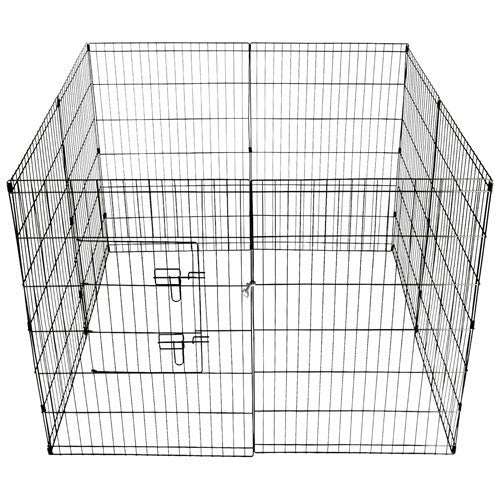 YES4PETS 36' Dog Rabbit Playpen Exercise Puppy Cat Enclosure Fence With Cover