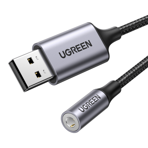 UGREEN 30757 USB to 3.5mm Audio Jack Sound Card Adapter