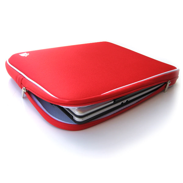 12 to 14 inch Laptop Bag Sleeve Case (red)