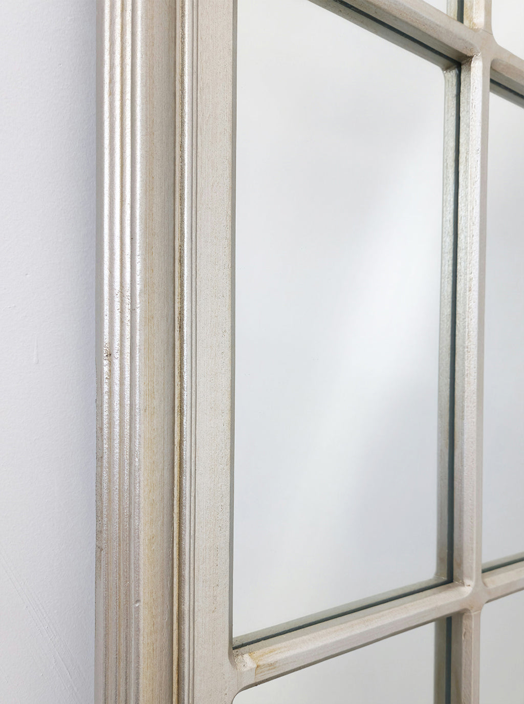Window Style Mirror - Champagne Arch 100 CM x 150 CM
